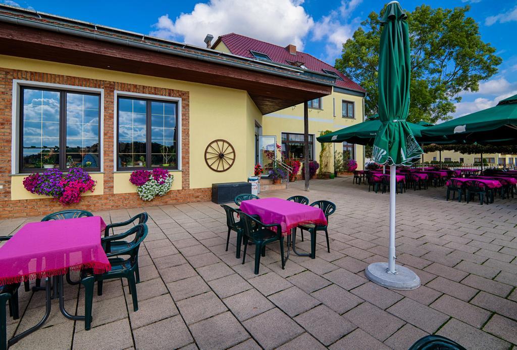 Hotel Elbterrassen Zu Brambach à Dessau-Rosslau Extérieur photo